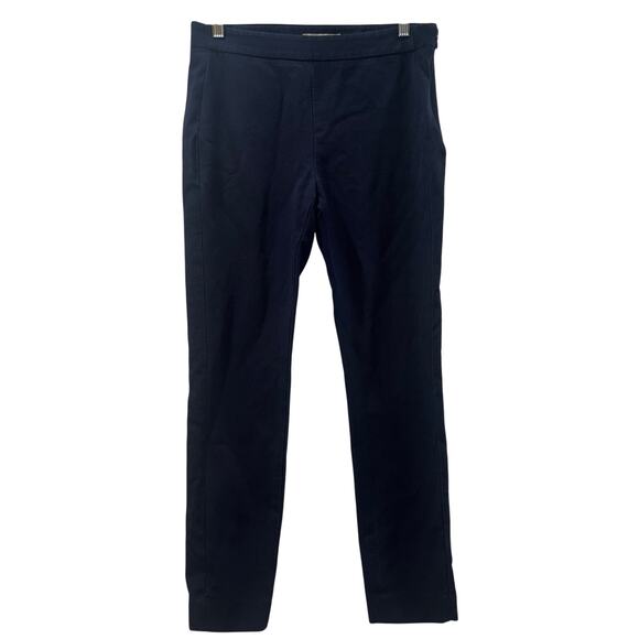 Tory Burch Legging Trousers- Navy Slim Fit Stretch Pants – Size 6 - Picture 1 of 15